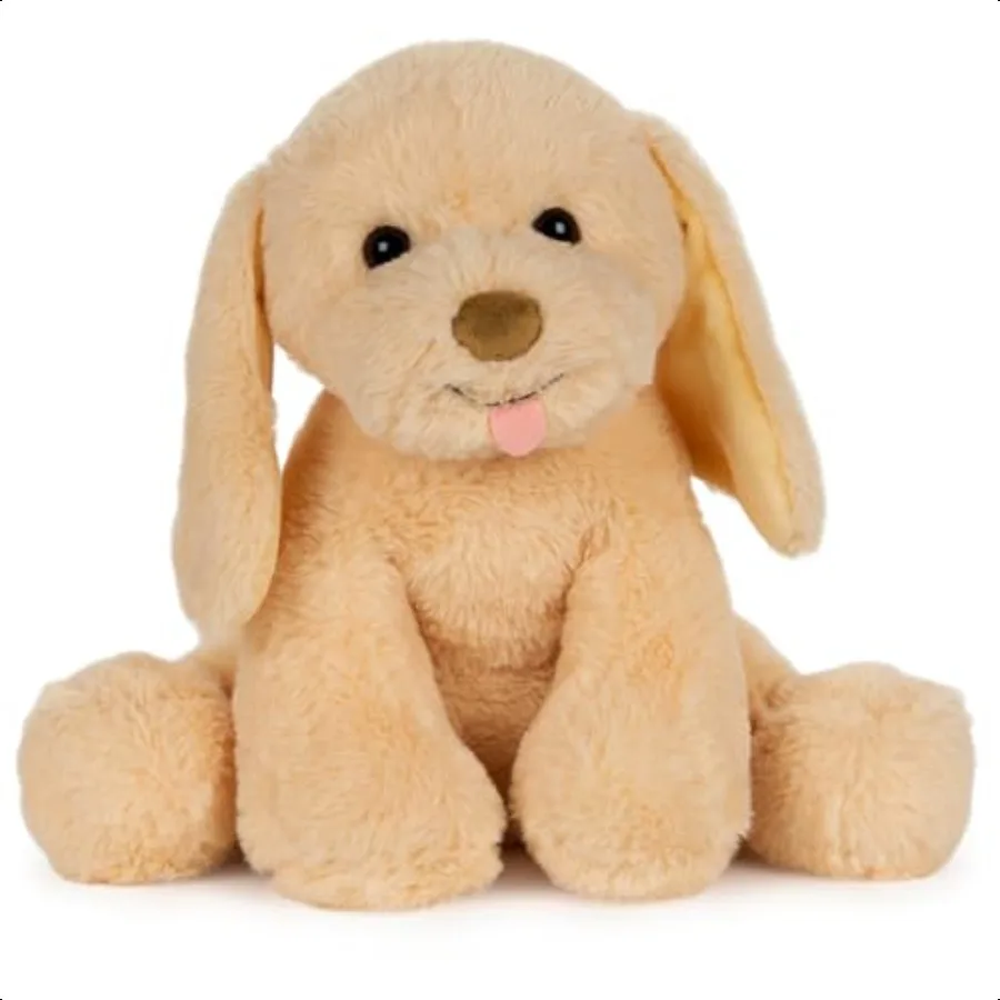 

Baby My Pet Puddles Animated Plush Premium Stuffed Animal Barking Plush Puppy Dog for Ages 1 and Up Yellow 12