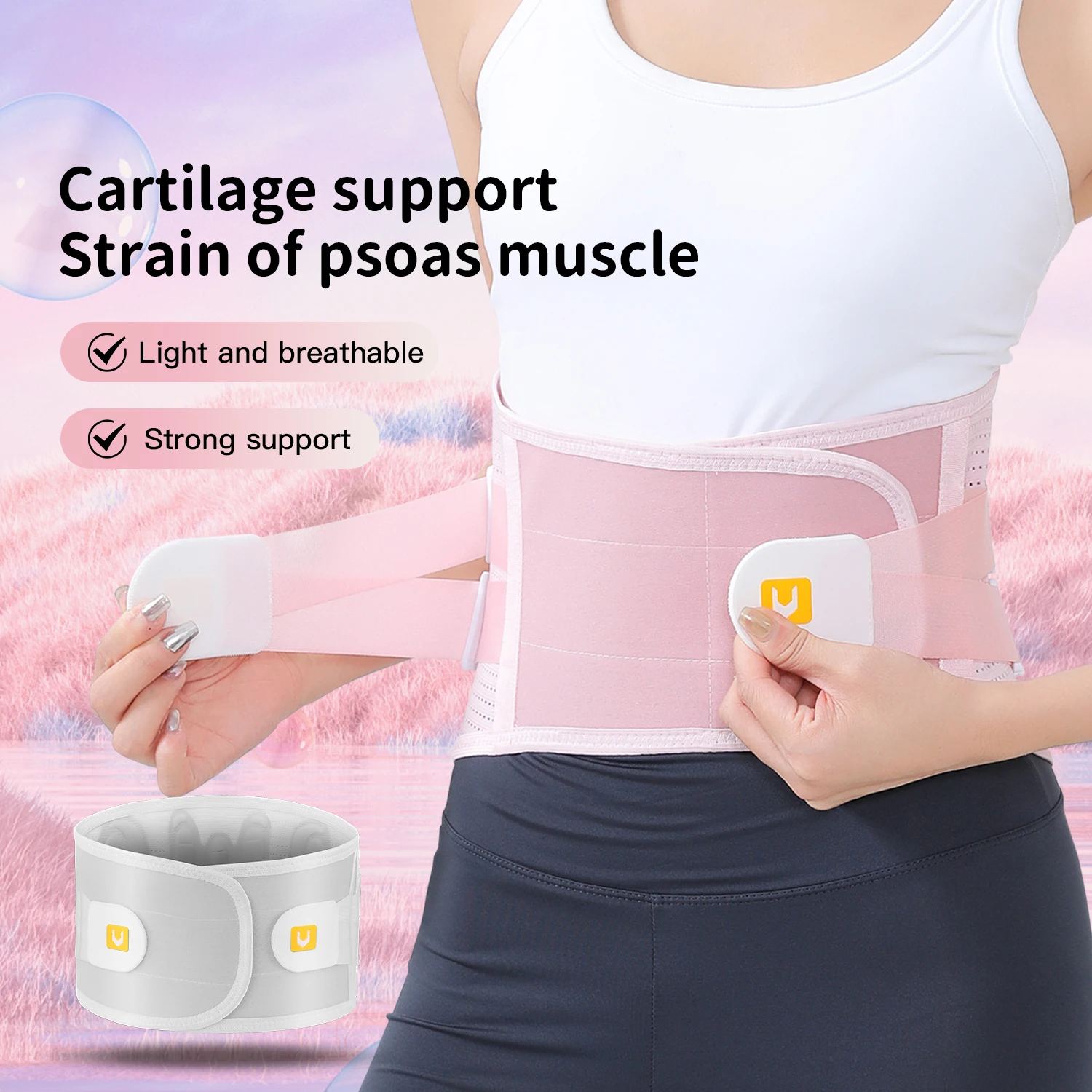 Women Waist Support Slimming Belt Fitness Corset Adjustable Sweat Waist  Breathable Body Shaper Gaine Ventre Lumbar Belt