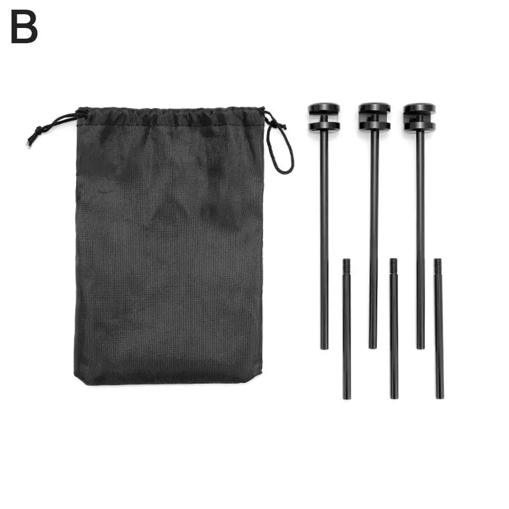 Colgador de sartén para barbacoa al aire libre, bandeja Triangular portátil de aleación de aluminio, multifuncional, soporte ajustable para barbacoa y Camping, Supp J8Q4