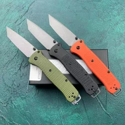 BM 537 Bailout Folding Pocket Knife S35V Tanto Blade Nylon Fiber Handles EDC Tactical Knives Outdoor Camping Hunting Multi Tool