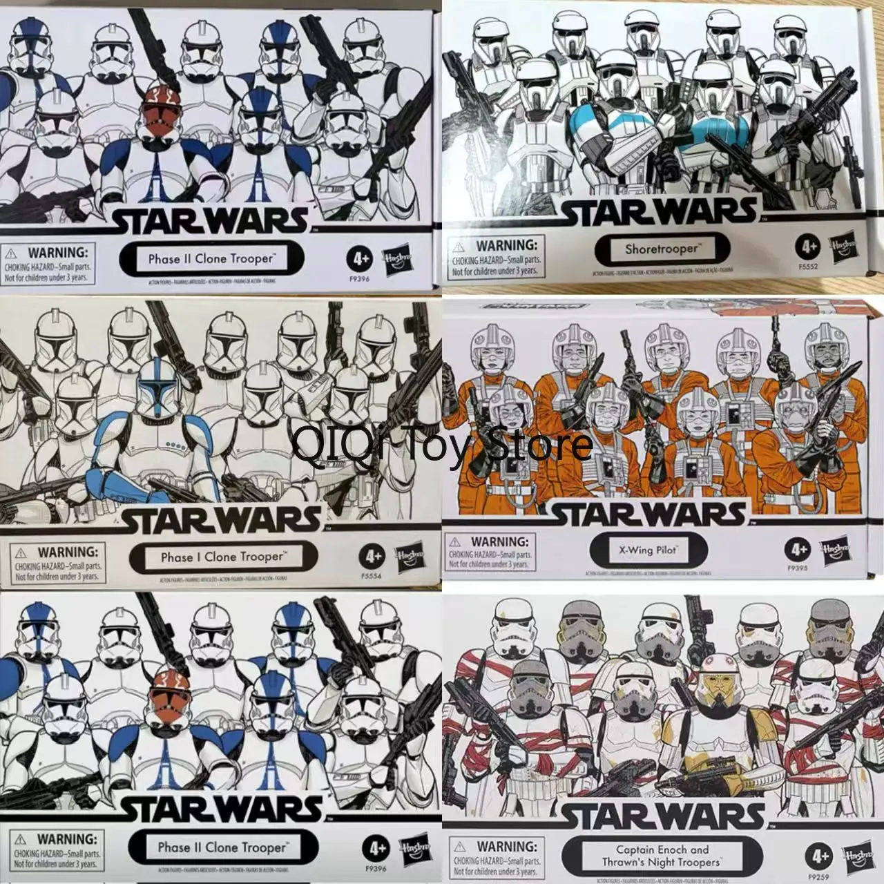 

В наличии Hasbro 3,75 Soldiers 1/18 Coast Patrolmen, Clone Soldiers, Charge Team, модель пилотного костюма