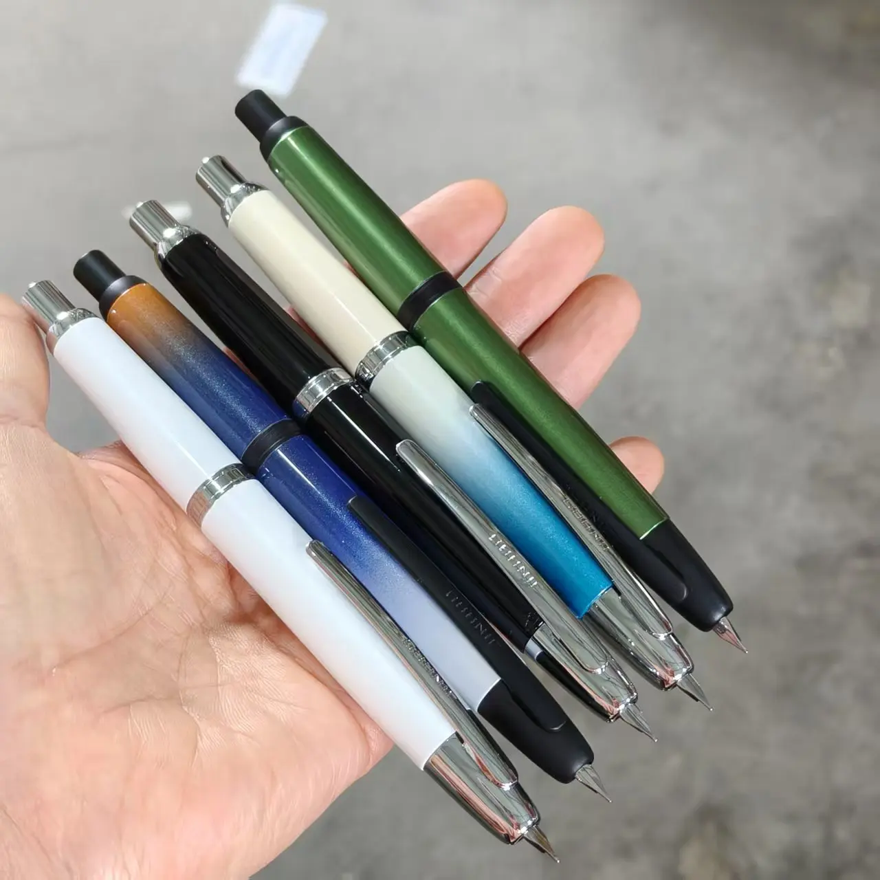 Jinhao 10 Fountain Pen Embossed Matte Black F/EF Nib Stationery Office School Supplies Gift Ink Pen Clearance Price