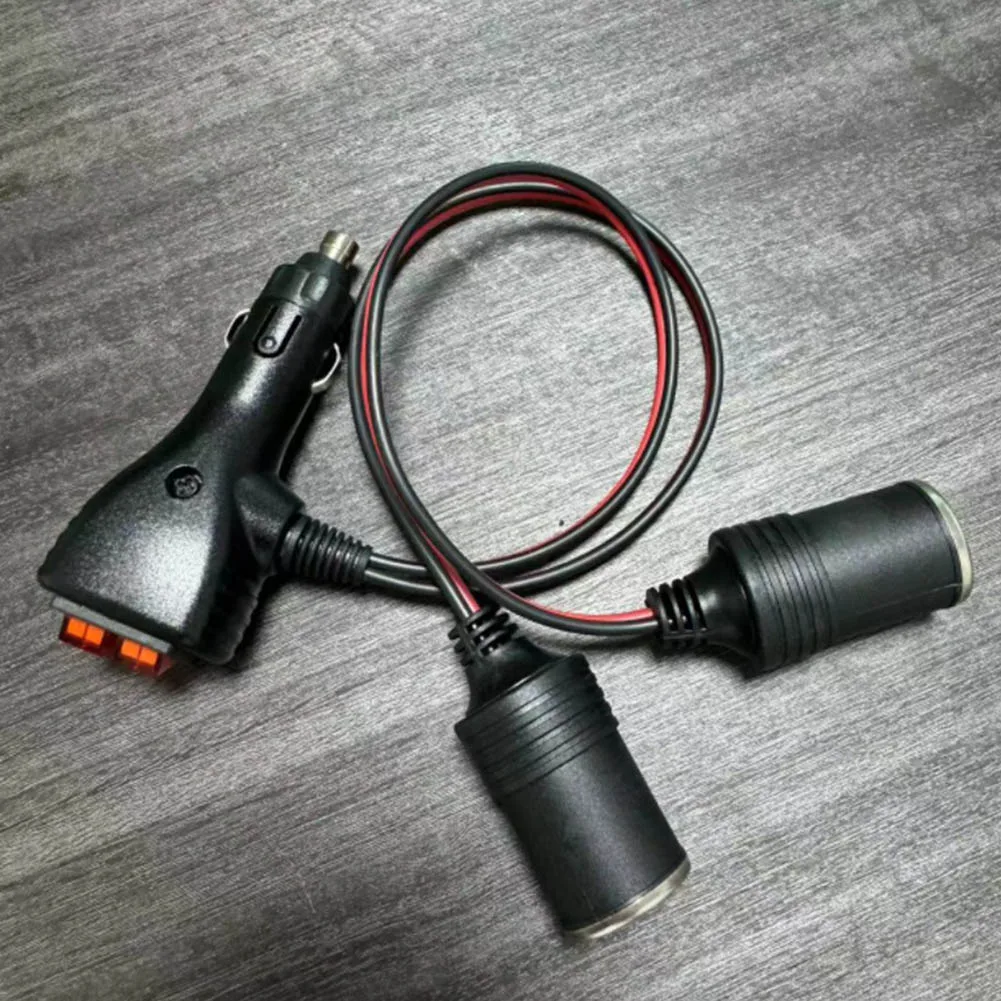 12V Vehicle Electrical Socket Splitter with Dual Independent Switches and Thermal-Stable Wiring for Continuous Operation