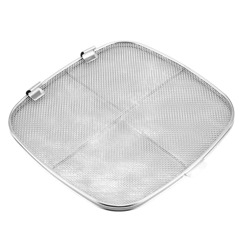 B47B-درع رش بديل لـ Ninja Foodi AG301 5 في 1 شواية داخلية من الفولاذ المقاوم للصدأ AG301C AG302 AG400