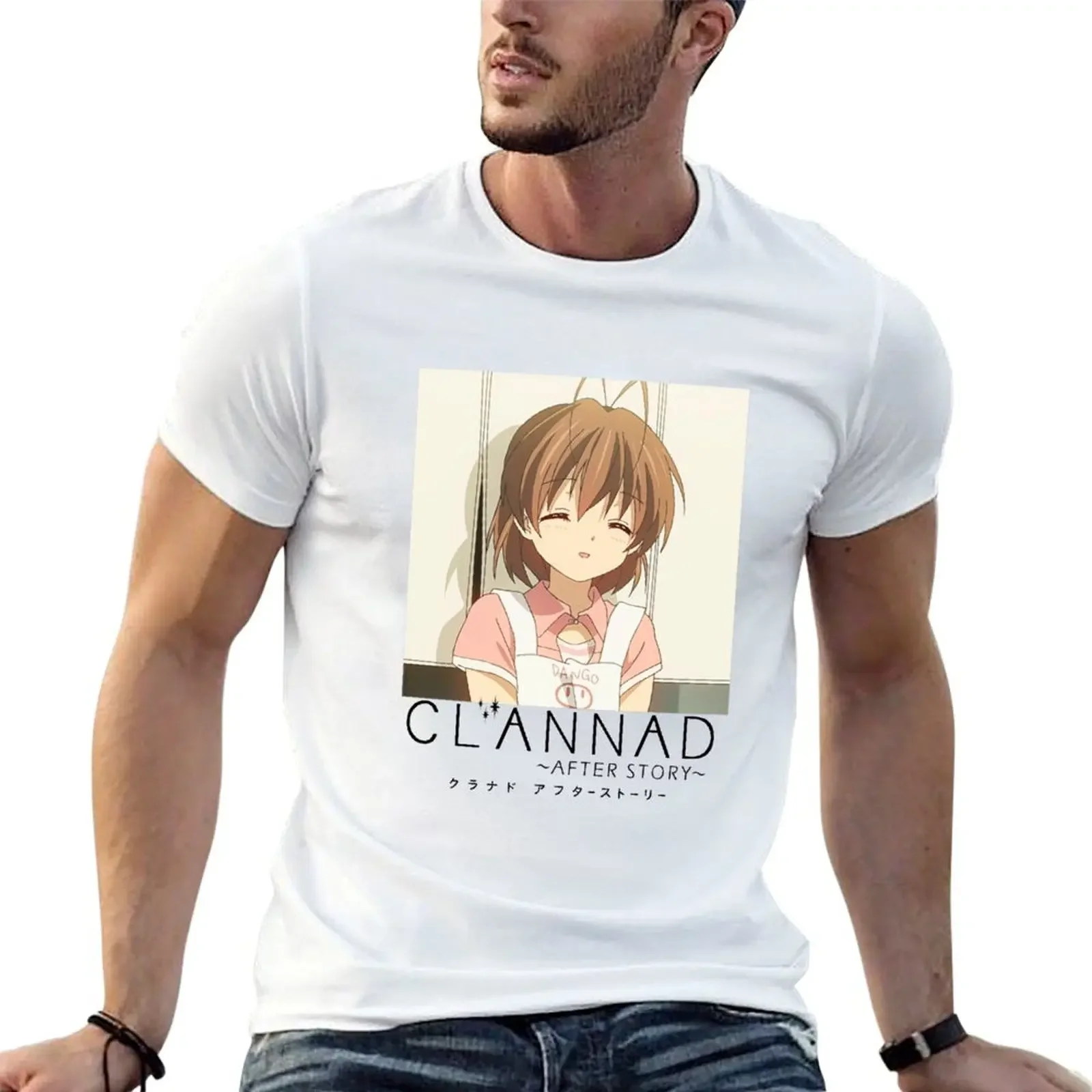 CLANNAD ~ Cute Nagisa T-Shirt blacks vintage clothes shirts graphic tees shirts men graphic