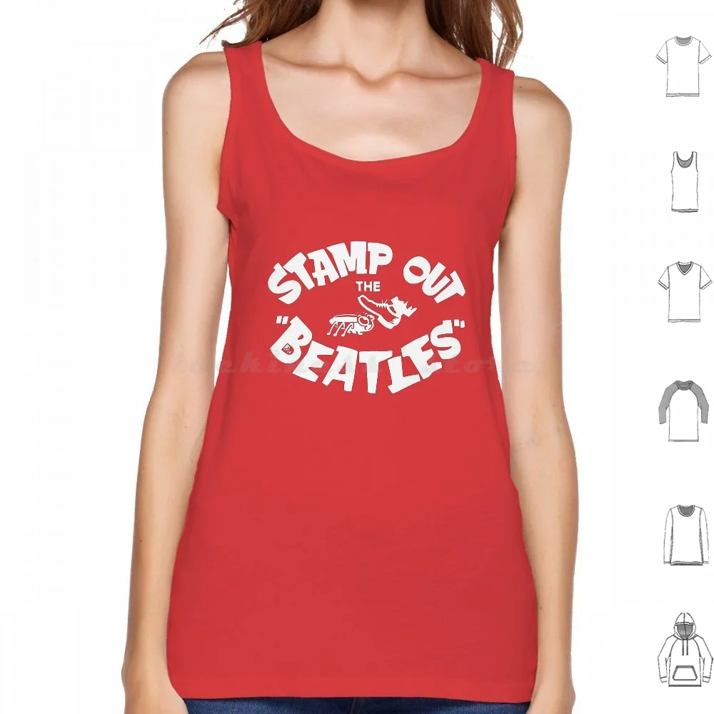 Stamp Out The Tank Tops Print Cotton Stamp Out Ringo Paul John