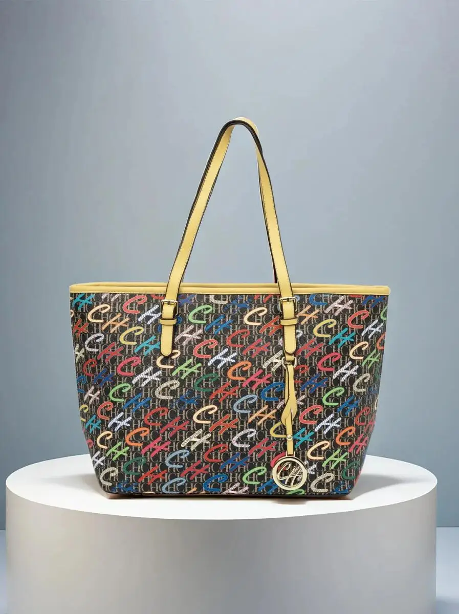 

Изысканная многофункциональная классическая женская дизайнерская сумка большой вместимости со съемной подвеской, новинка 2025 года, женская сумка через плечо