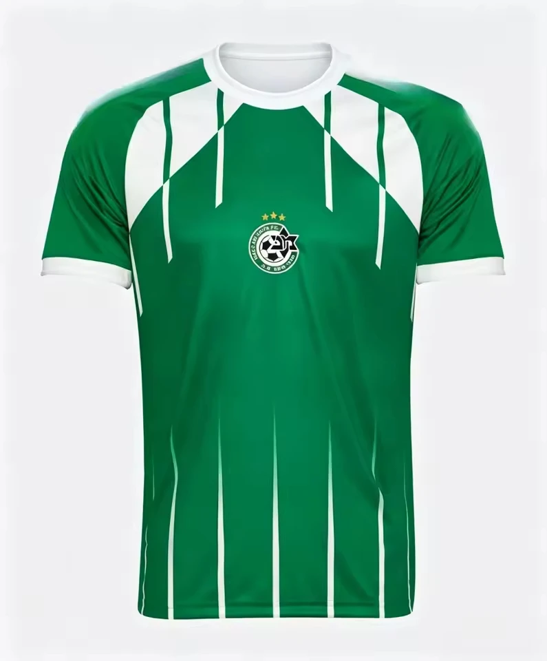 2026 Fashion Modern Trend Football Fans Maccabi Haifa 26-27 Jersey Adult Kids Athleisure T-Shirt Summer Breath