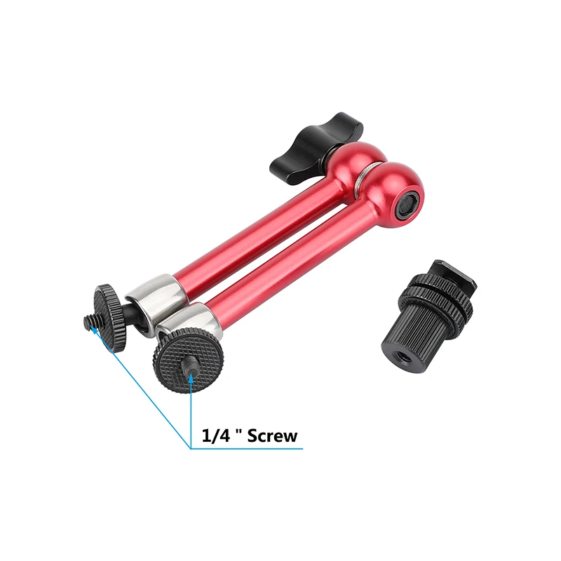 CAMVATE 11 "шарнирный магический рычаг с адаптером башмака для монитора DSLR камеры/вспышки светильник/микрофона Новинка