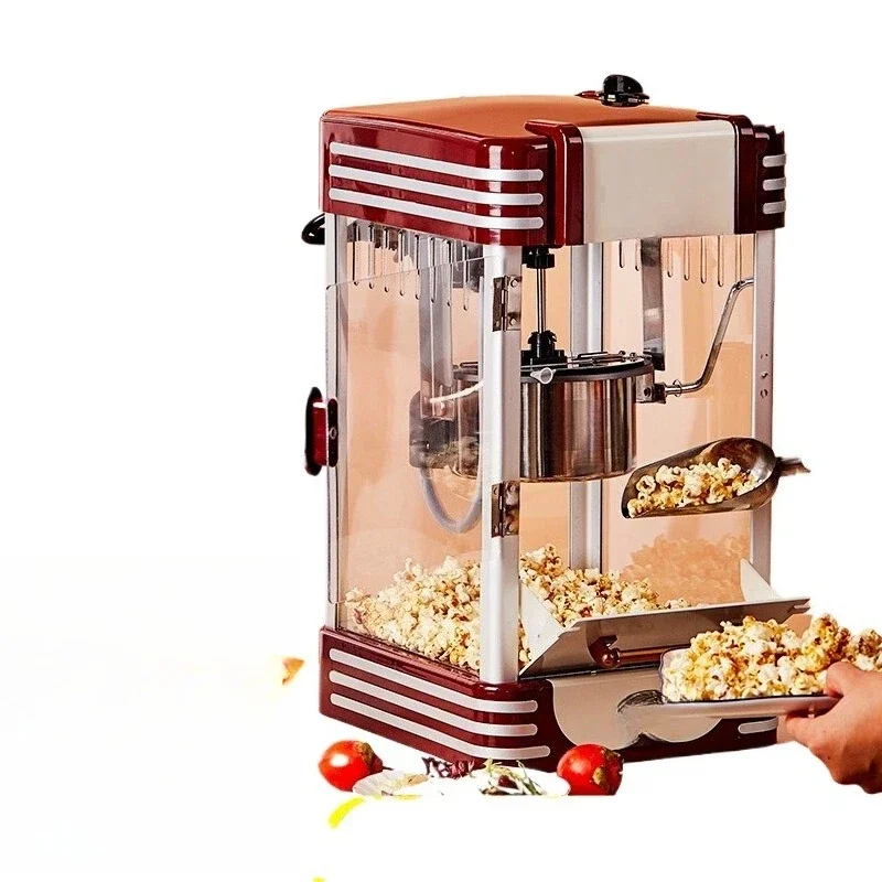 Popcorn machine household small automatic commercial stall mini puffing machine