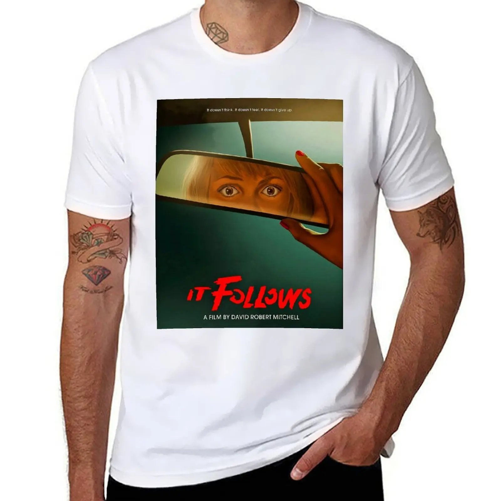 

It Follows T-Shirt t shirt men 100% cotton luxury brand t shirt for man 100 percent cotton T-Shirt