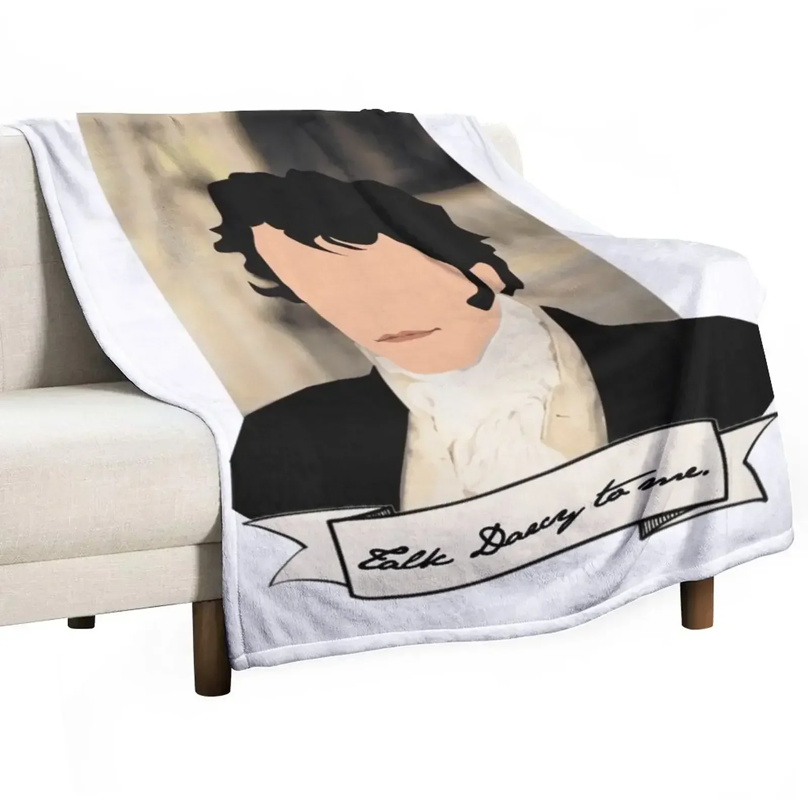 

Talk Darcy to me. - Mr Darcy - Pride and Prejudice Throw Blanket Weighted Fashion Sofas Blankets