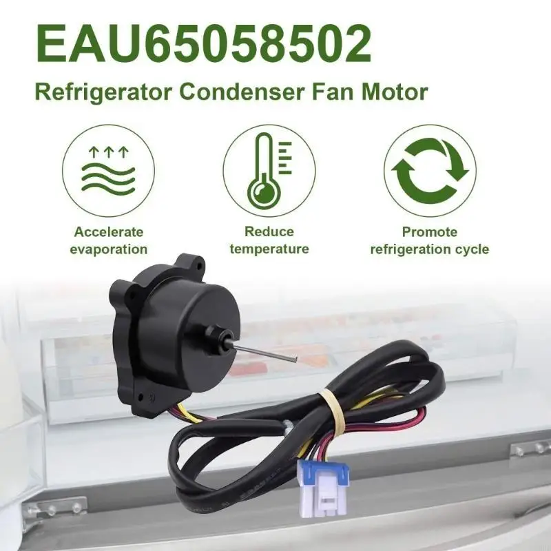 J6PE Replacement Fan Motor For Refrigerator Highlighting Easy Installation With DIY Approach Reducing Repair Expenses