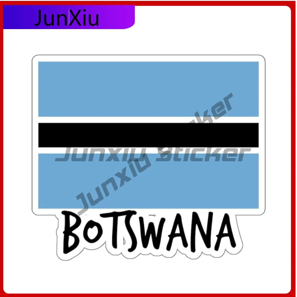 

Ботсвана флаг гордости наклейка африканские дорожные наклейки для окон автомобиля лобовое стекло багаж каяк внедорожник мотоцикл ноутбук наклейка бампер