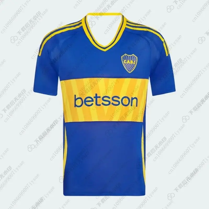 

Лето 2022, последняя молодежная футбольная форма Boca, мужская и женская молодежная футбольная рубашка для взрослых, дышащая быстросохнущая одежда