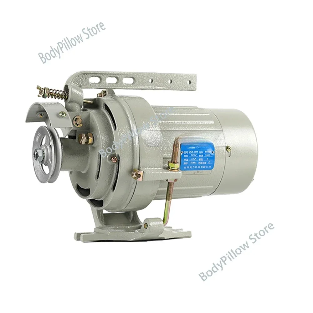 250/370/550W Industrial Sewing Machine Clutch Motor 220V High Power Motor Three/single-phase Energy Saving 2PCopper Wire 2850rpm