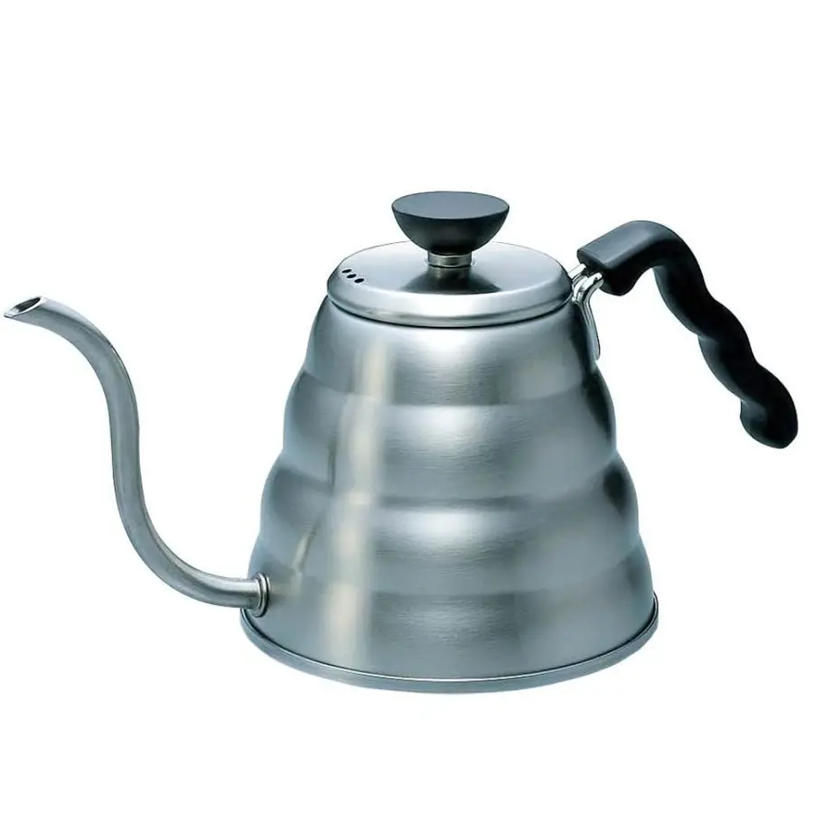 

V60 Buono Drip Kettle Stovetop Gooseneck Coffee Kettle 1.2L, Stainless Steel, Silver