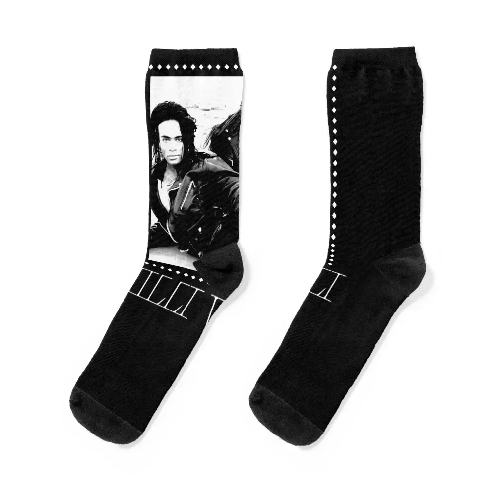 Milli Vanilli Milli Vanilli Music Socks sheer essential shoes loose Socks Girl Men's