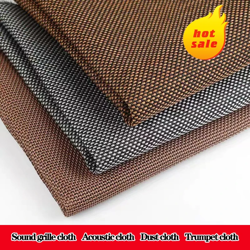 Thickened Speaker Cloth Grill Hi-Fi DIY High Quality Stereo Dust Filter Subwoofer Mesh Retro Style 150X50cm