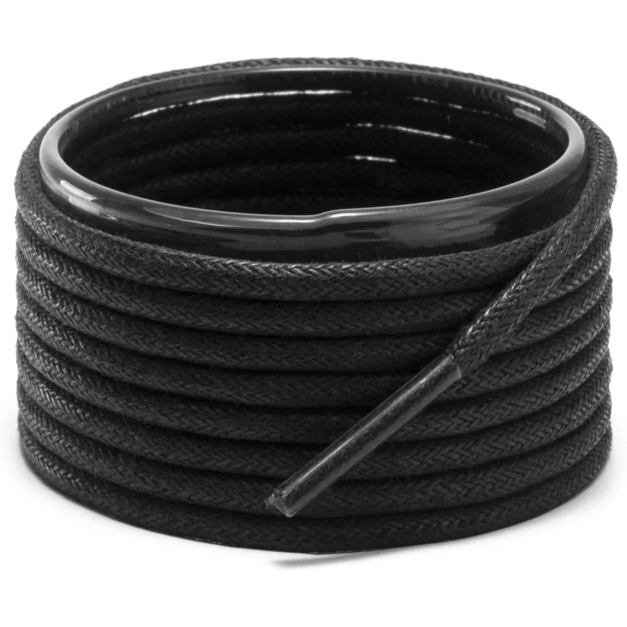 

Восковые круглые черевики и модельные туфли-оксфорды, завязки для обуви