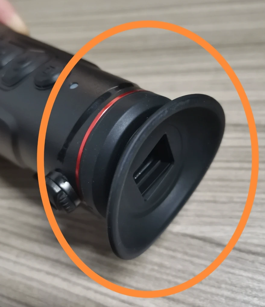 Thermal Imaging Eye Lens Cover Night Vision Scope Eyepiece Optimal Viewing Pad Hood Sunshade for TK421 TK