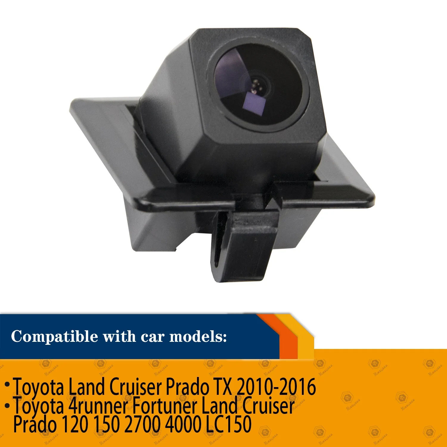 For Toyota Land Cruiser Prado LC 150 LC150 2010~2014 Original Reverse Hole, HD 720P Rear View Night Vision Waterproof Camera