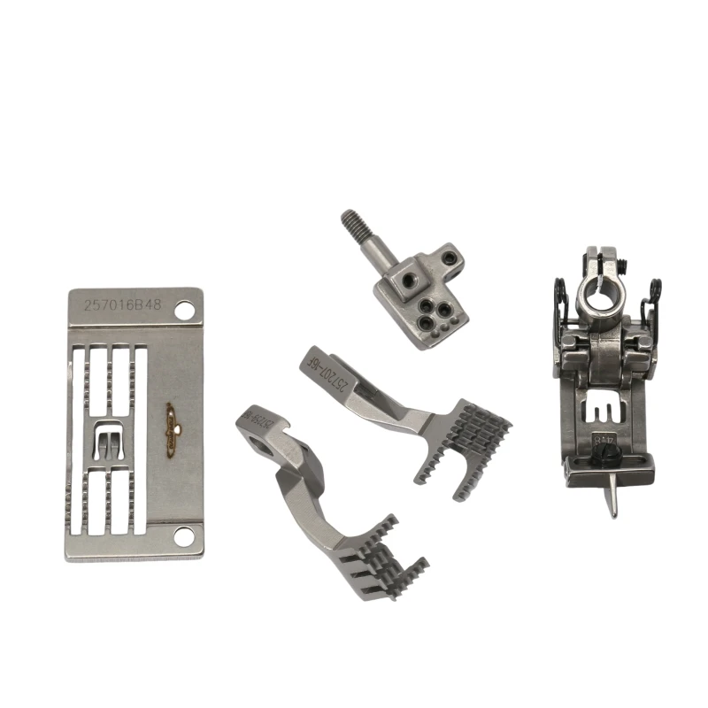 257016B48 Needle Plate 257207-16F 257259-16F Feed Dog 257518 Clamp 257461 Presser Foot For Pegasus W500 Gauge Set