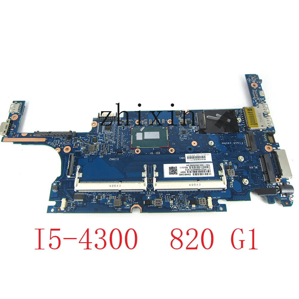 

Yourui для материнской платы ноутбука HP EliteBook 820 G1 с процессором I5-4300U 731066 -001 731066 -501 731066 -601 6050А 2630701 -MB-A01 тест ОК