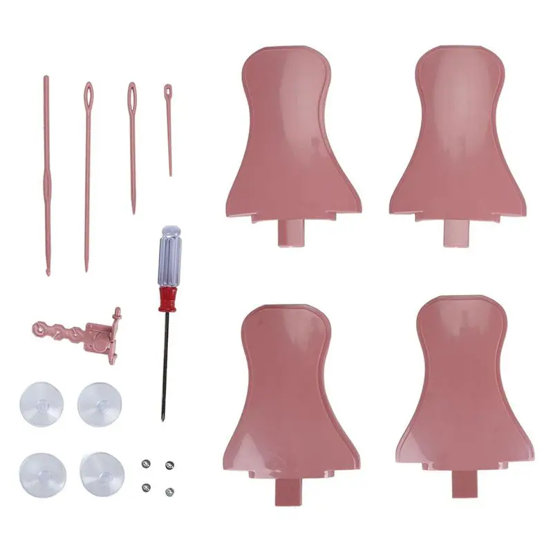 

Новейший набор из 18 адаптеров для вязальных машин, сменные инструменты для моделей 22, 32, 40, 48 и Jamit, аксессуары для вязания