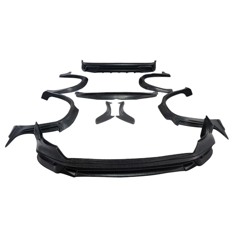 FULI Auto part Body kit Front lip Rear lip wheel eyebrow spoiler For Lexus LX570 2015-2021 Upgrade WALD Style