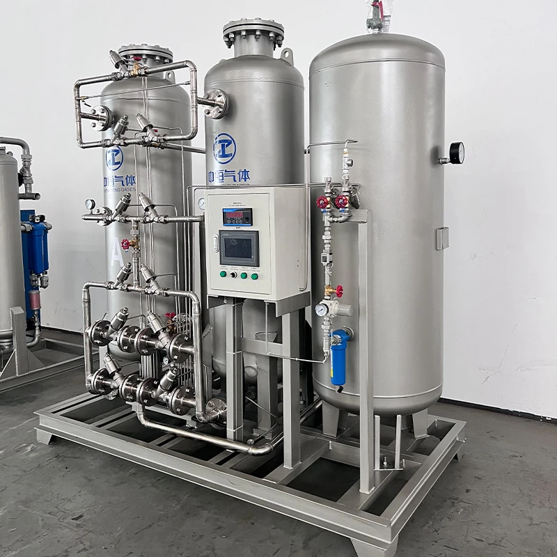 Generator Nitrogen Tipe QTN99-60 Stabil dan Hemat Energi untuk Peleburan Metalurgi dengan Komponen Inti PLC & Mesin