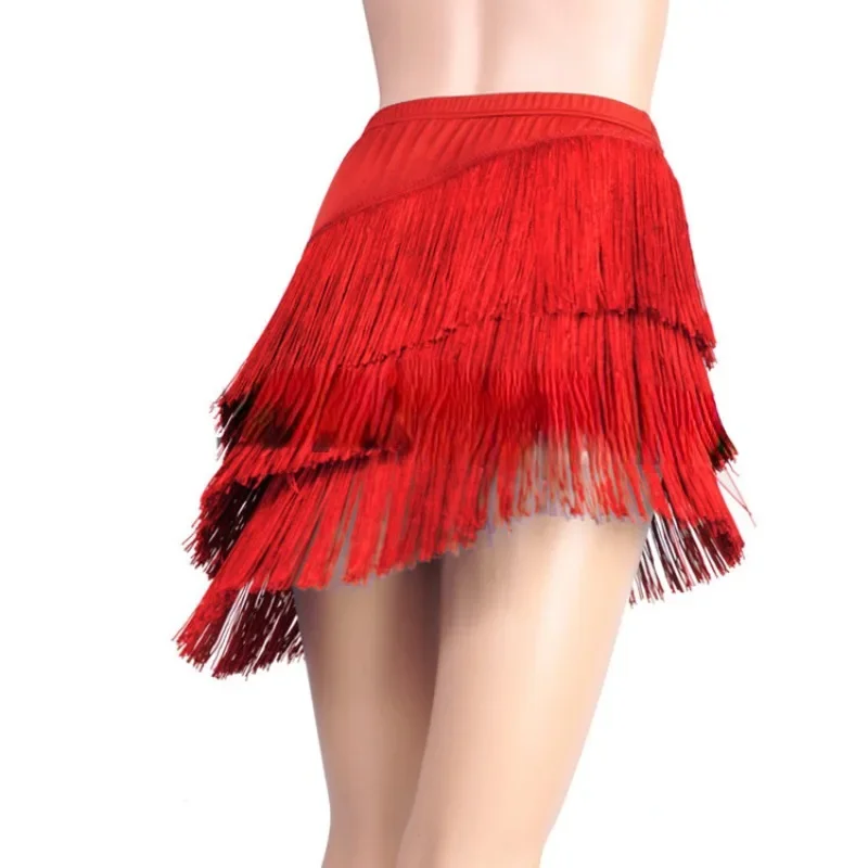 Short Skirt Stage Performance Clothing Fitness Clothing New Dance Clothing Latin Tassel Skirt Female Adult