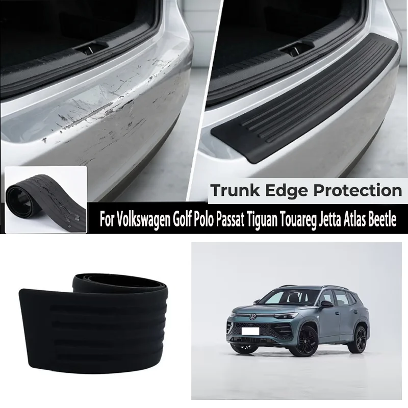 

Защитная накладка на бампер от ударов и царапин для Volkswagen Golf, Polo, Passat, Tiguan, Touareg, Jetta, Atlas, Beetle