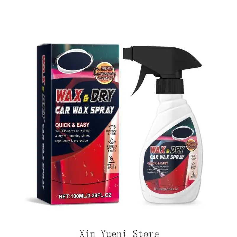 

E8BC CAR POLIC и SPRYER SOLICE для блестящего блеска и расширенного срока действия краски