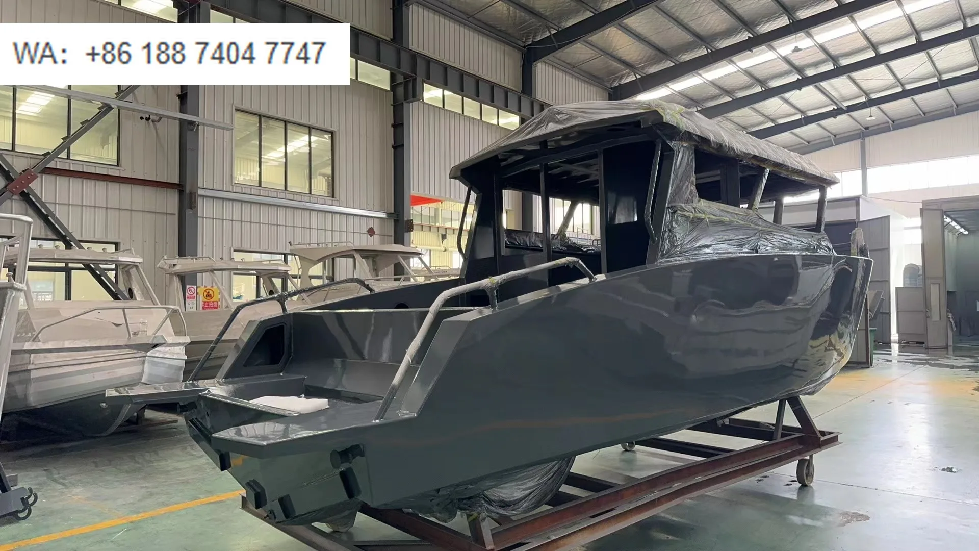 2024 New Boat Russian Design Patrol Boat Fishing Vessel Blade Craft 840