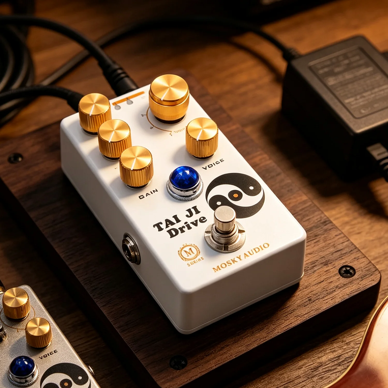 MOSKY TAI JI Drive Guitar Effect Pedal Amp-In-A-Box Overdrive Effect Pedal Overdrive Guitar Pedal True Bypass Full Metal Shell view 3