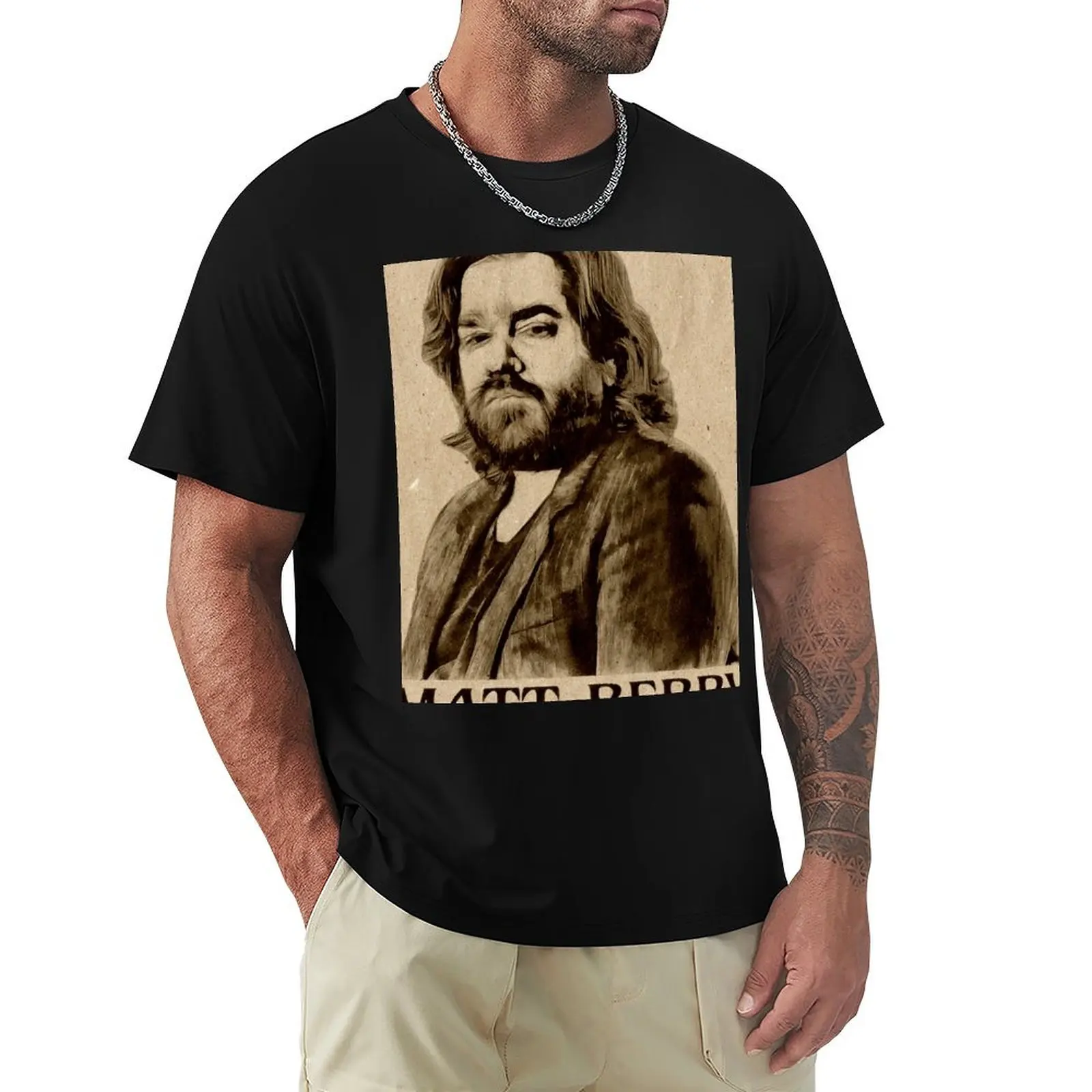 

Matt Berry, Distinct Voice T-Shirt basketball graphic tees Louboutins workout shirts for men