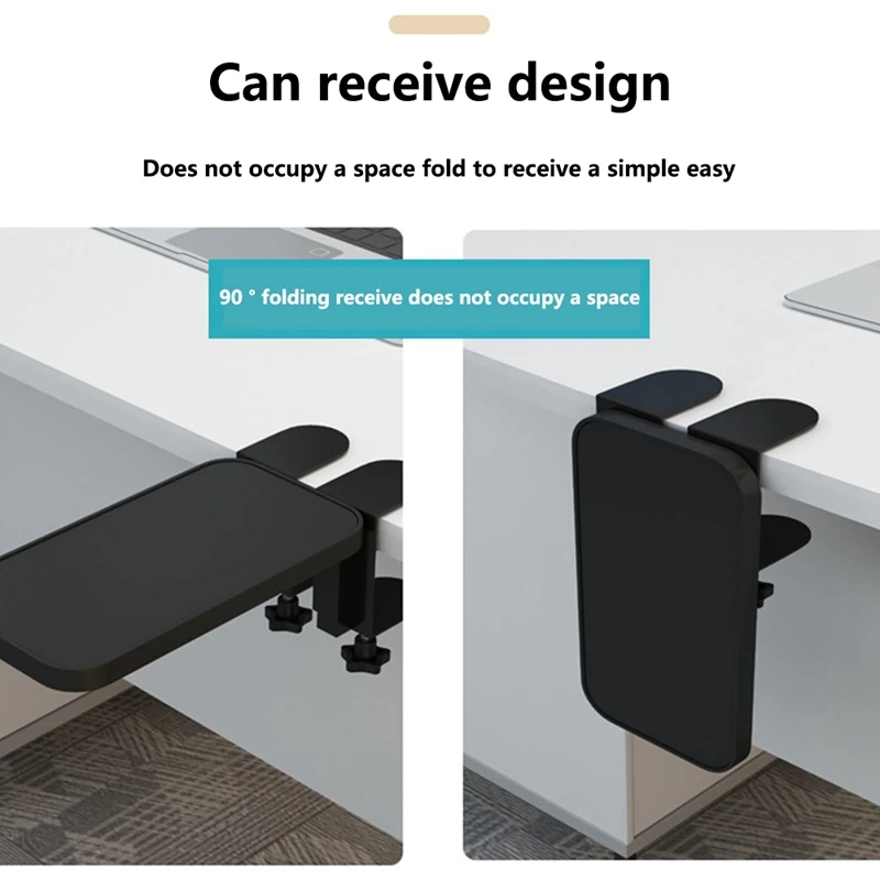 Computer Hand Bracket Arm Support Frame Computer Desk Hand Plate Rotatable Arm Bracket Ergonomic