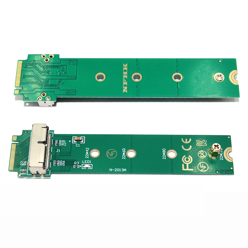 Adapter dysku twardego SSD M2 do M.2 NGFF PCIE Adapter do Apple MacBook Air Mac Pro 2013 2014 2015 A1465 A1466 używaj tylko komputera — zdjęcie 7