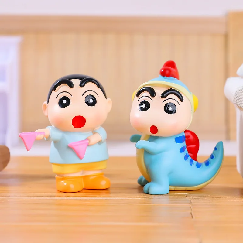 Crayon de dibujos animados Shin Chan, bolsa bonita y llamativa, caja ciega diaria de Shin Chan, decoración periférica de animación, regalo sorpresa