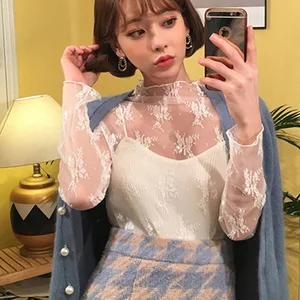 أعلى 8 بيع البلوزات المصنوعة من القماش المطرزة - No5