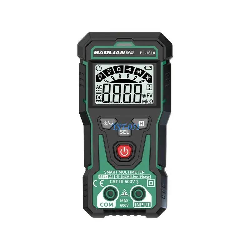 E15A Digital Multimeter With Protections System For Safe Resistance Measurement Profesional Tester