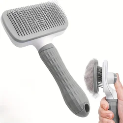 Dog Hair Remover Brush Cat Comb Grooming Massage Brush for Shedding Grooming Pet Removes Hairs Cleaning Bath Brush Dog Supplies