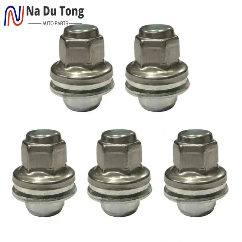 C2C35294 Set of 5 Wheel Lug Nuts Bolts Suitable For Jaguar XJL XJ X351 2009-2021