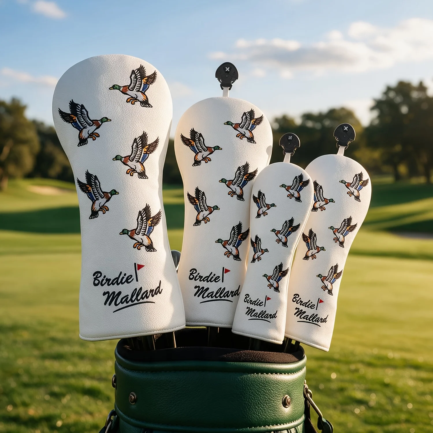 1pc/4pcs White PU Golf Club He - Golf Clubs ulasan dan harga