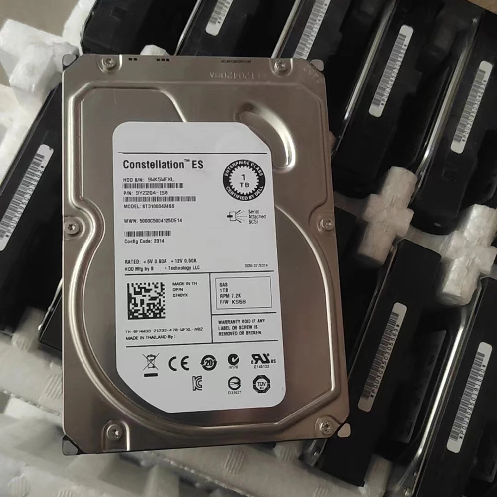 HDD per ST31000424SS per disco rigido Server RPM 6Gbps 1T 7.2K SAS disco rigido da 3.5"