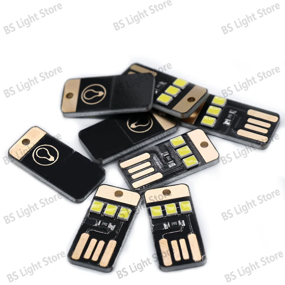 10 stücke/20 stücke LED 5V Lampe Buch Licht Mini Nacht Beleuchtung USB Power Led-lampe 2835 SMD Weiß 24*12mm Für Tasche Karte Licht DIY – Detail 3