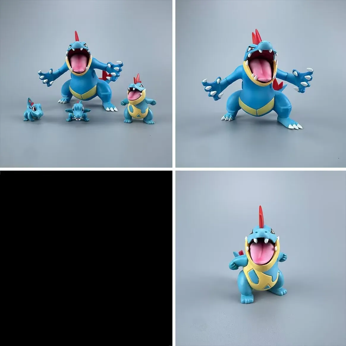 アニメポケモンフェラリガトル進化グループ-pvc-アクションフィギュアコレクタブルモデル人形玩具-11-センチメートル