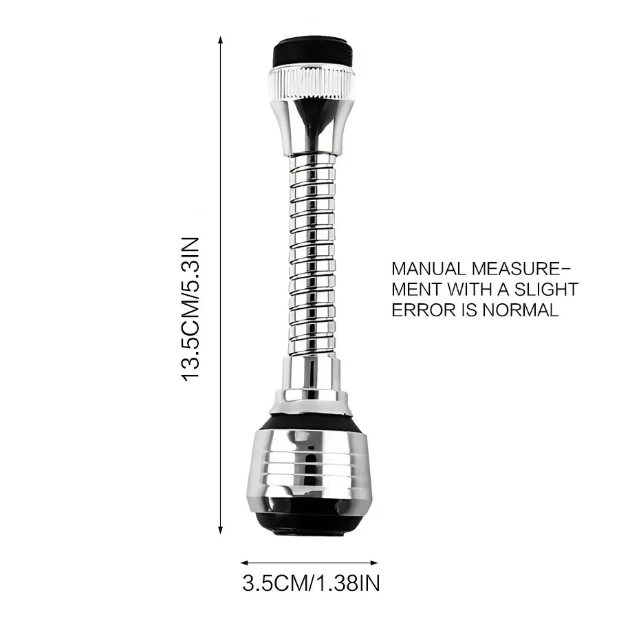 Кухонный смеситель из нержавеющей стали, спринклер, водосберегающее устройство, удлиняющий вращающийся брызгозащищенный спринклер, удлинитель спрея, барботер