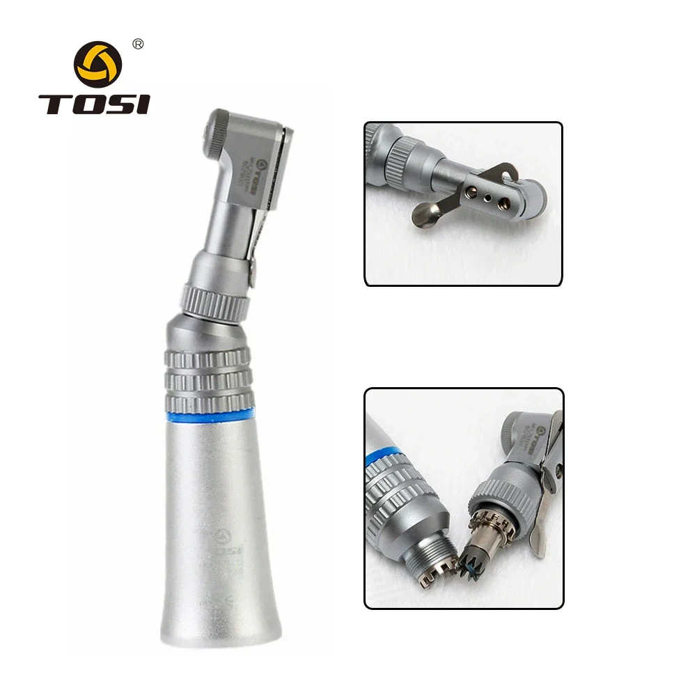 Dental Low Speed Dentist Handpiece Tools Against Low Rotation Dental Contra Angle Latch Chuck /Push Button Key Type